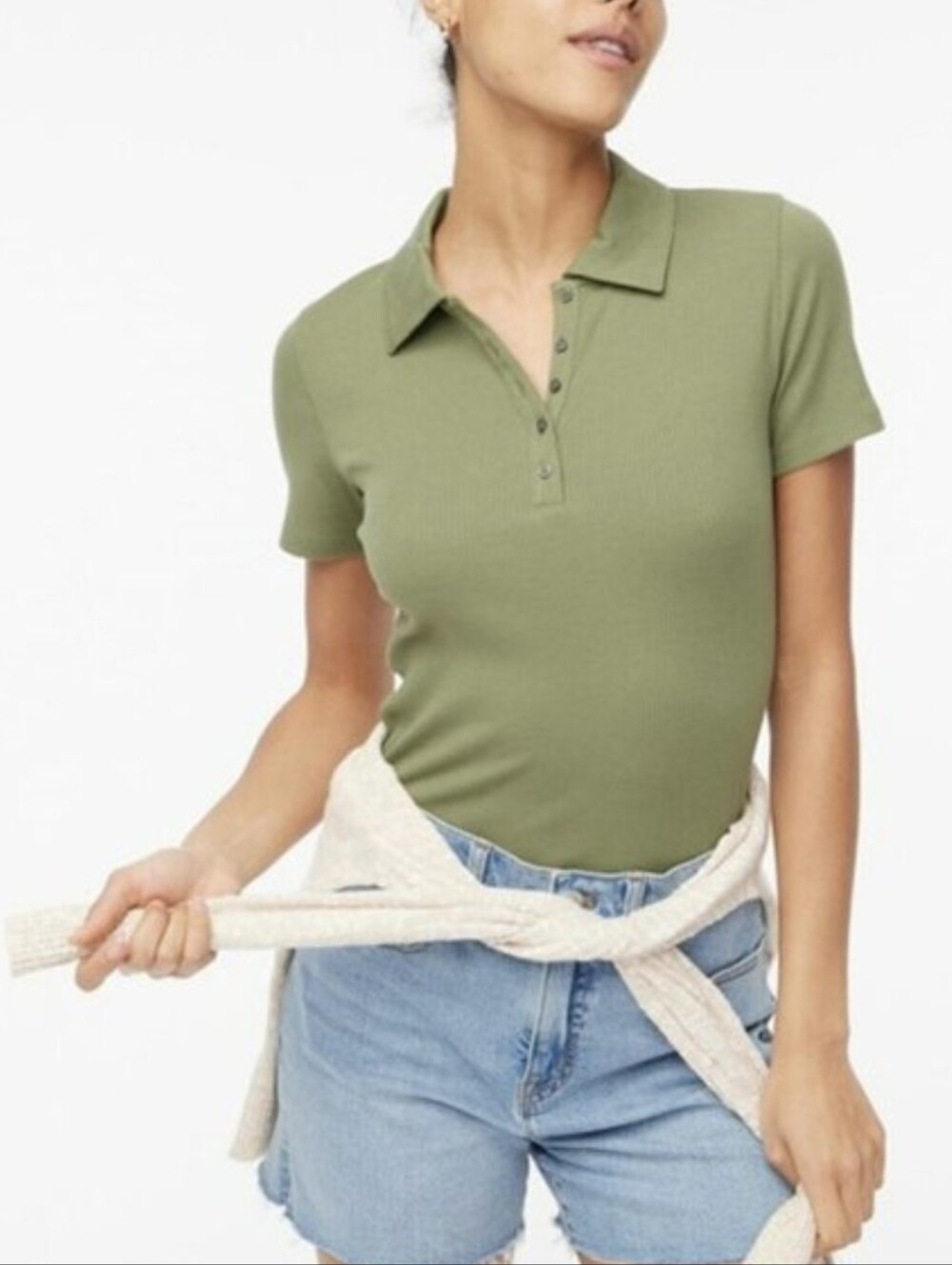 LOT OF 5 SHIRTS!!! J. Crew Factory Short Sleeve Polo Sz Large